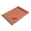 Dacasso Rustic Brown Leather Side-Rail Desk Pad/Desk Protector, 25.5" x 17.25" PR-3202